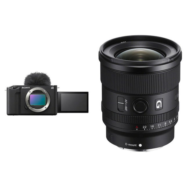 Sony ZV-E1 Cámara sin Espejo 12MP Sensor Full Frame Lente 20mm f18