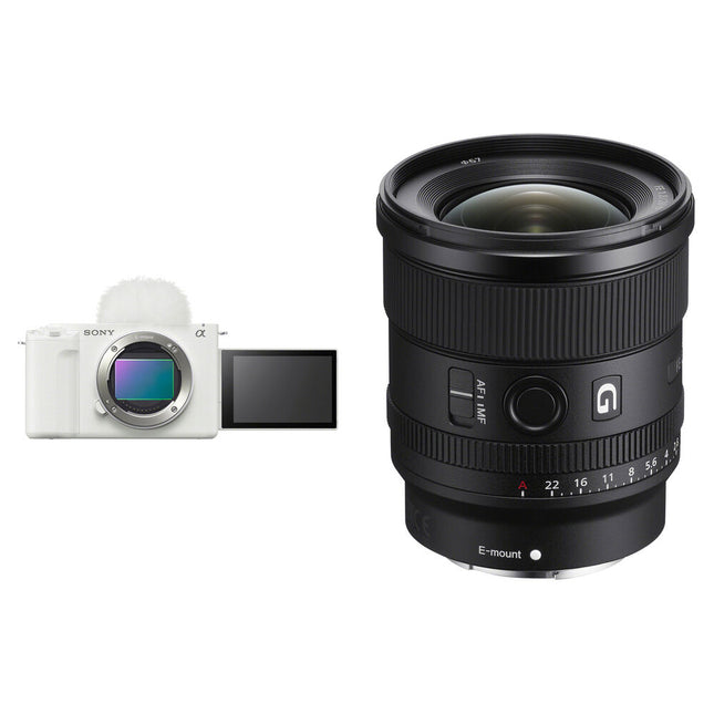 Sony ZV-E1 Cámara Sin Espejo 12MP Full Frame 4K 120p Blanco