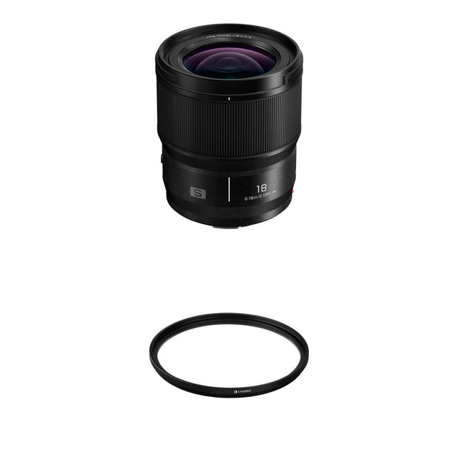 Panasonic LUMIX S 18mm f1.8 Lente Ultra Gran Angular Full Frame Kit UV