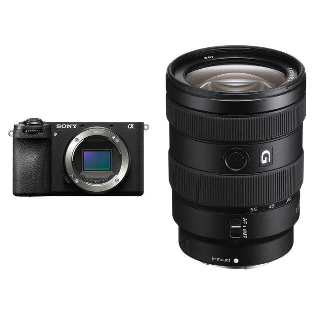 Sony a6700 Cámara sin Espejo 26MP 4K 120p Lente 16-55mm f2.8