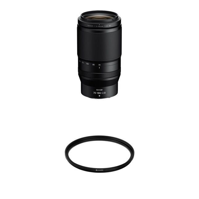 Nikon NIKKOR Z 70-180mm f/2.8 Zoom Telefoto con Filtro UV 67mm