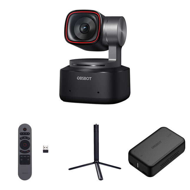 OBSBOT Tiny 2 Cámara PTZ 4K 4x Zoom 1 5 CMOS con Control Remoto