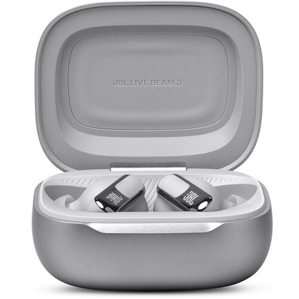 JBL Live Beam 3 Auriculares Inalámbricos True Wireless Plata 10 mm Drivers Cancelación Activa Ruido