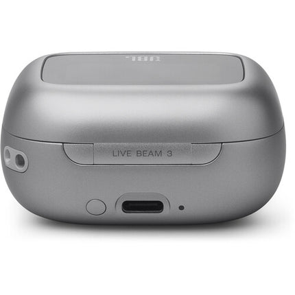 JBL Live Beam 3 Auriculares Inalámbricos True Wireless Plata 10 mm Drivers Cancelación Activa Ruido