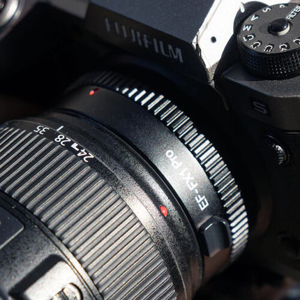 Viltrox EF-FX1 PRO Adaptador de Montura para Lentes Canon EF EF-S a FUJIFILM X con Control de Apertura y Autofocus