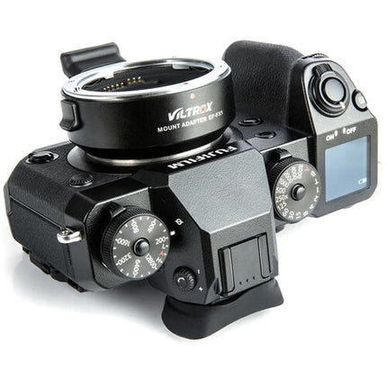 Viltrox EF-FX1 PRO Adaptador de Montura para Lentes Canon EF EF-S a FUJIFILM X con Control de Apertura y Autofocus