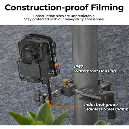 Brinno EMPOWER TLC2020-C Cámara Exterior Time-Lapse 1080p 128GB Bundle