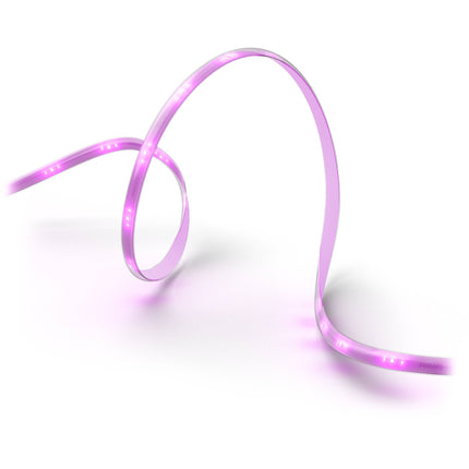 Philips Hue Solo Lightstrip tira de luces multicolor 16 pies 1700 lúmenes temperatura 2700-4000K