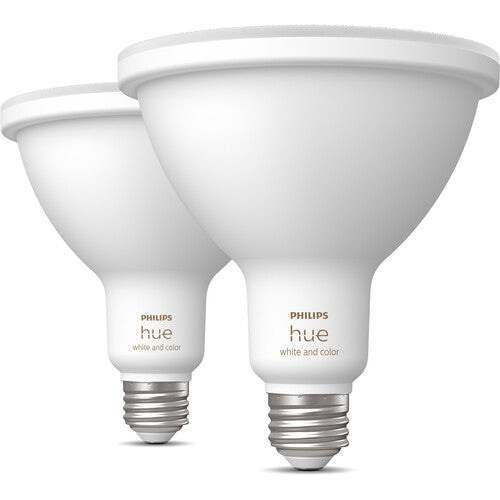 Philips Hue PAR38 Foco LED 1300 Lúmenes Dimmable 2-Pack Bluetooth Zigbee