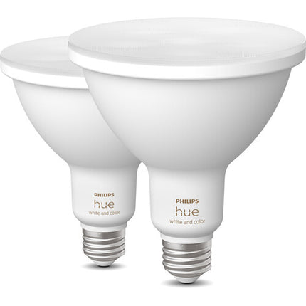 Philips Hue PAR38 Foco LED 1300 Lúmenes Dimmable 2-Pack Bluetooth Zigbee