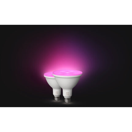Philips Hue PAR38 Foco LED 1300 Lúmenes Dimmable 2-Pack Bluetooth Zigbee