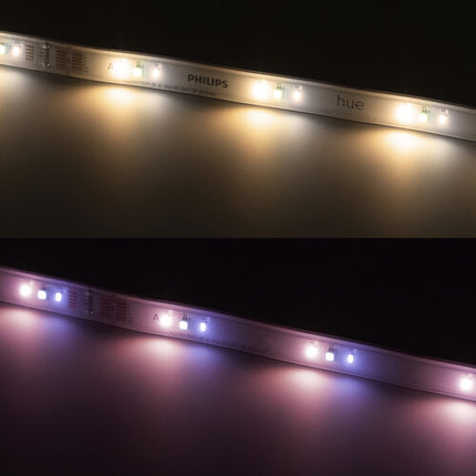 Philips Hue Solo Lightstrip tira de luces multicolor 16 pies 1700 lúmenes temperatura 2700-4000K