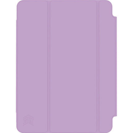 STM Studio Folio Funda para iPad Air 11 y iPad Pro 11 Púrpura con Soporte y Almacenamiento Apple Pencil