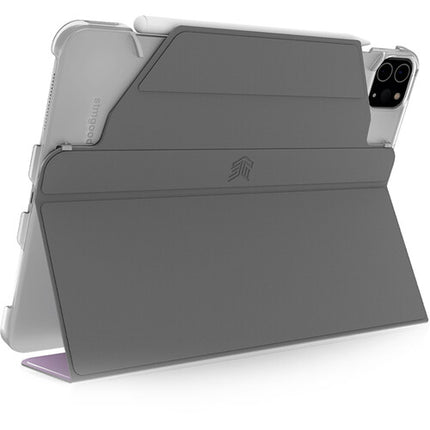 STM Studio Folio Funda para iPad Air 11 y iPad Pro 11 Púrpura con Soporte y Almacenamiento Apple Pencil