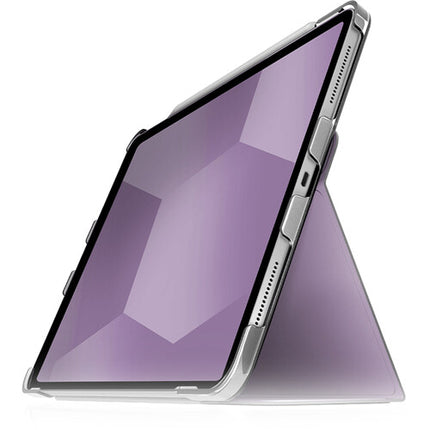 STM Studio Folio Funda para iPad Air 11 y iPad Pro 11 Púrpura con Soporte y Almacenamiento Apple Pencil