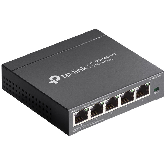 TP-Link TL-SG105S-M2 Switch de Red No Gestionado 5 Puertos 2.5G Metal