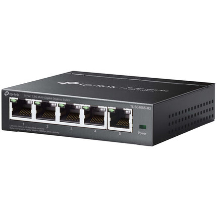 TP-Link TL-SG105S-M2 Switch de Red No Gestionado 5 Puertos 2.5G Metal