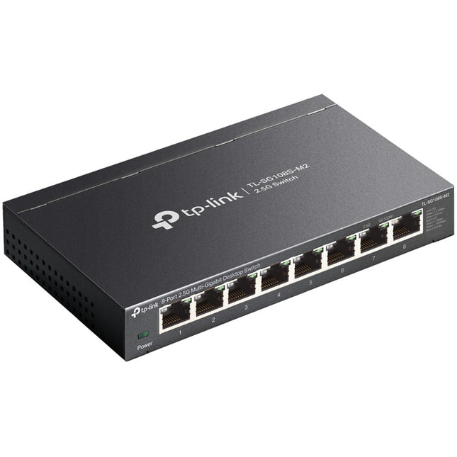 TP-Link TL-SG108S-M2 Switch de Red No Gestionado 8 Puertos 2.5G 40Gbps