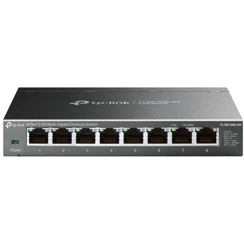 TP-Link TL-SG108S-M2 Switch de Red No Gestionado 8 Puertos 2.5G 40Gbps