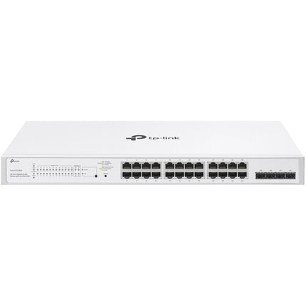 TP-Link Festa FS328GP Switch de Red Gestionado Gigabit 24 Puertos PoE+ 4 SFP 250W Rackmount