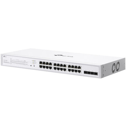 TP-Link Festa FS328GP Switch de Red Gestionado Gigabit 24 Puertos PoE+ 4 SFP 250W Rackmount