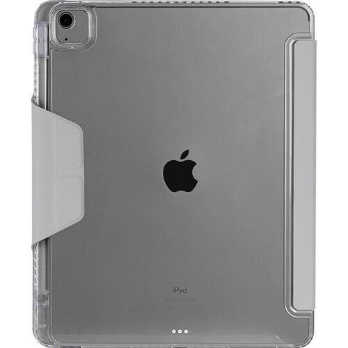 Funda folio STM OPP para iPad Air 13" M2 con soporte y almacenamiento para Apple Pencil gris