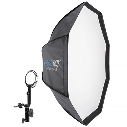 Westcott Rapid Box Switch Octa-M Softbox 36 pulgadas con difusor y soporte para Speedlight