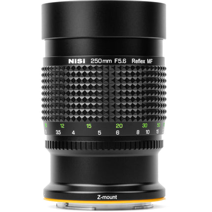 NiSi 250mm f5.6 Lens Reflex Full Frame Apertura fija f5.6 para Nikon Z