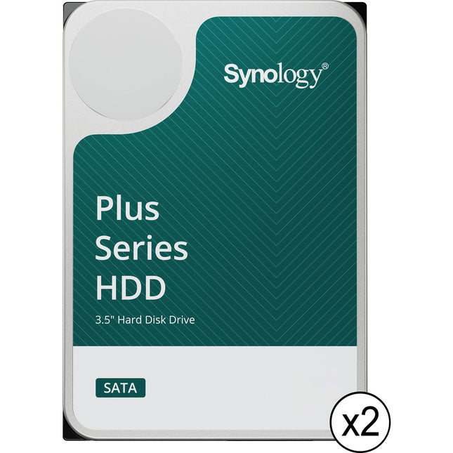 Synology HAT3310 Plus Series Disco Duro Interno NAS 12TB SATA III 3.5 7200 rpm 512MB Caché 2 Unidades