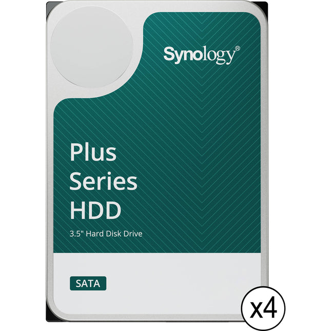 Synology HAT3310 Plus Series Discos Duros NAS Interno 12TB 7200rpm 512MB Cache 4 Unidades