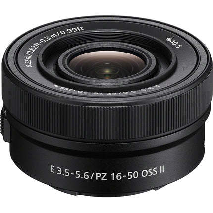 Sony E PZ 16-50mm f3.5-5.6 OSS II Objetivo con estabilizador 24-75mm APS-C