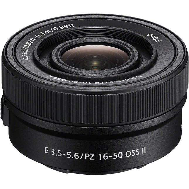 Sony E PZ 16-50mm f3.5-5.6 OSS II Objetivo con estabilizador 24-75mm APS-C