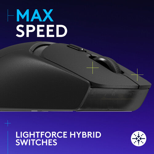 Logitech G G309 Ratón Gaming Inalámbrico LIGHTSPEED 25600 dpi Negro