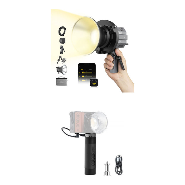 COLBOR CL60 Bi-Color Monolight LED 20,240 Lux 97.68Wh Batería PG99 Kit