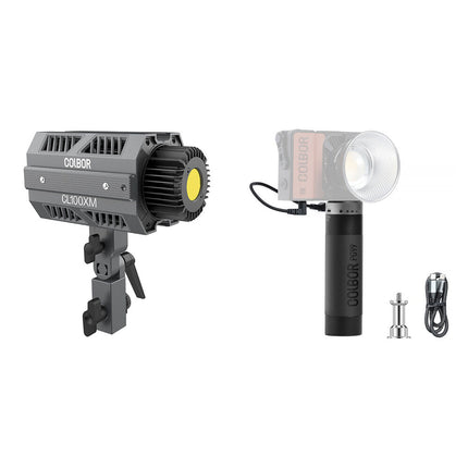COLBOR CL100XM Luz LED para Video 5600K 35420 Lux con PG99 Power Grip