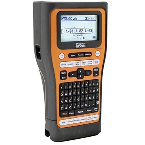 Brother P-touch EDGE PTE510VP Impresora de Etiquetas Industrial Portátil con Batería Recargable y USB-C