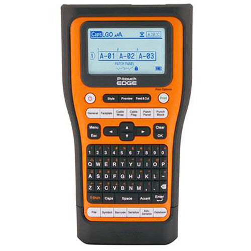 Brother P-touch EDGE PTE510VP Impresora de Etiquetas Industrial Portátil con Batería Recargable y USB-C