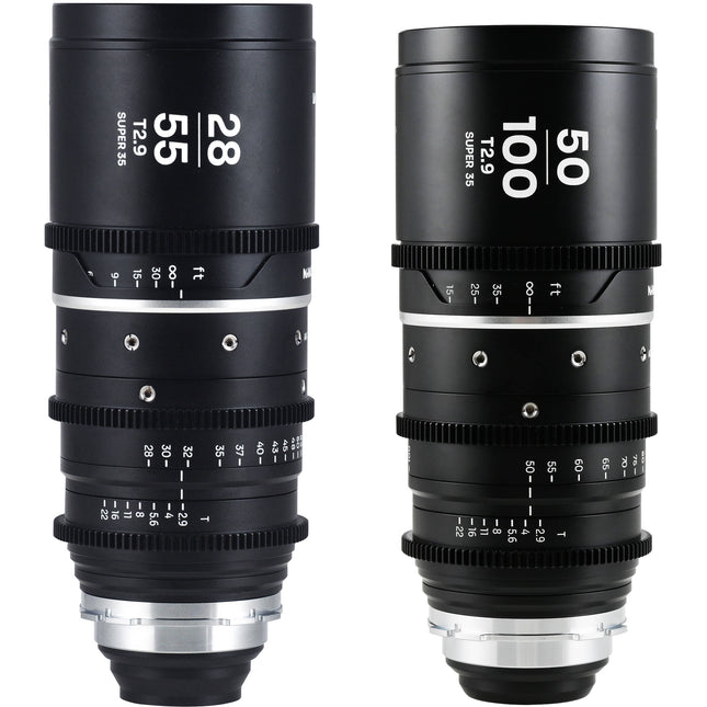 Venus Optics Laowa Nanomorph S35 Zoom Anamórfico 28-55mm y 50-100mm T2.9 ARRI PL