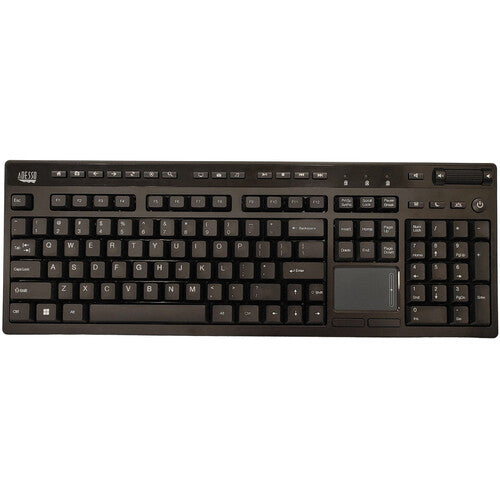 Adesso Multi-Channel Touchpad Keyboard Teclado con 104 Teclas Rueda de Volumen USB-C