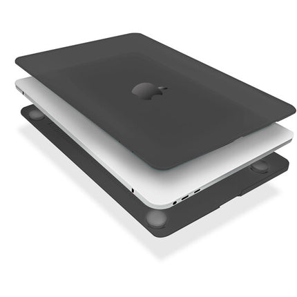 TechProtectus Color Life Funda rígida para MacBook Pro 14.2" negra ligera y duradera con protector de teclado