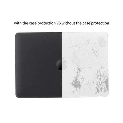 TechProtectus Color Life Funda rígida para MacBook Pro 14.2" negra ligera y duradera con protector de teclado