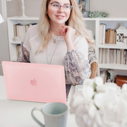 Funda rígida TechProtectus Color Life para MacBook Pro 14.2" Rosa con teclado protector