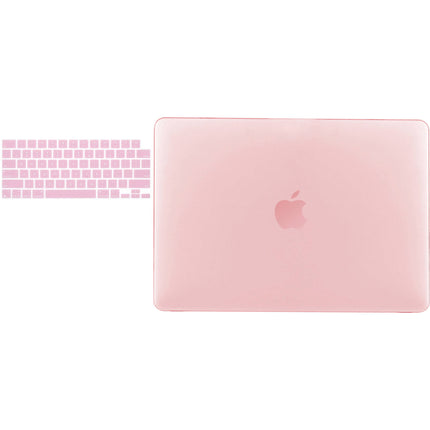 Funda rígida TechProtectus Color Life para MacBook Pro 14.2" Rosa con teclado protector