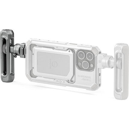 Tilta Khronos Mango Ajustable Blanco Titanio Altura 2.1 Pulgadas Rotación 180°
