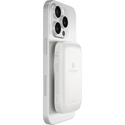 PowerPeak 5000mAh MagCharge batería externa para iPhone 20W carga magnética
