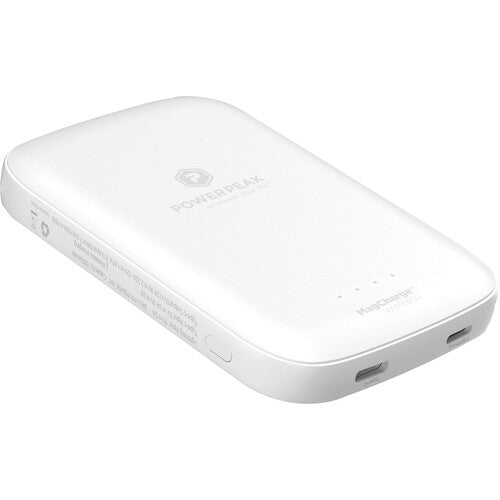 PowerPeak 5000mAh MagCharge batería externa para iPhone 20W carga magnética