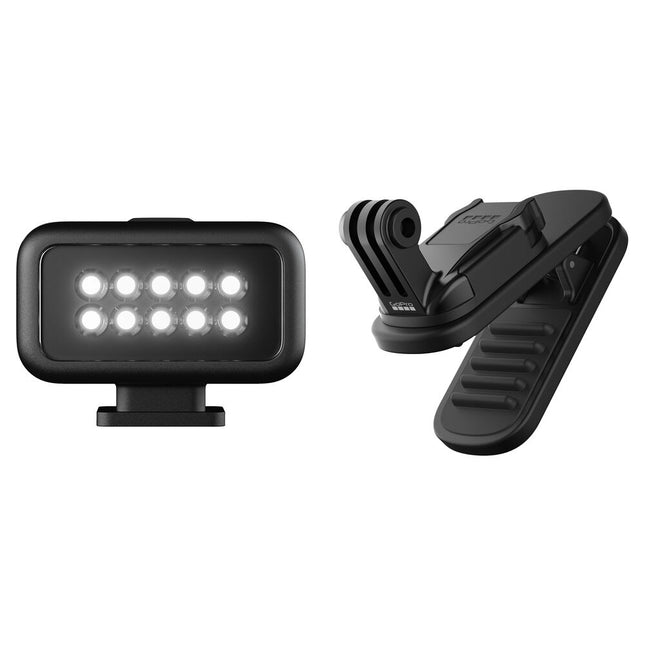 GoPro Light Mod Kit para HERO8 Black Iluminación 5000K y Clip Magnético Giratorio