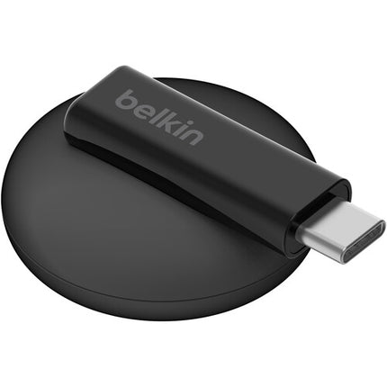 Belkin BoostCharge Cargador Portátil USB-C para Apple Watch 5W Negro