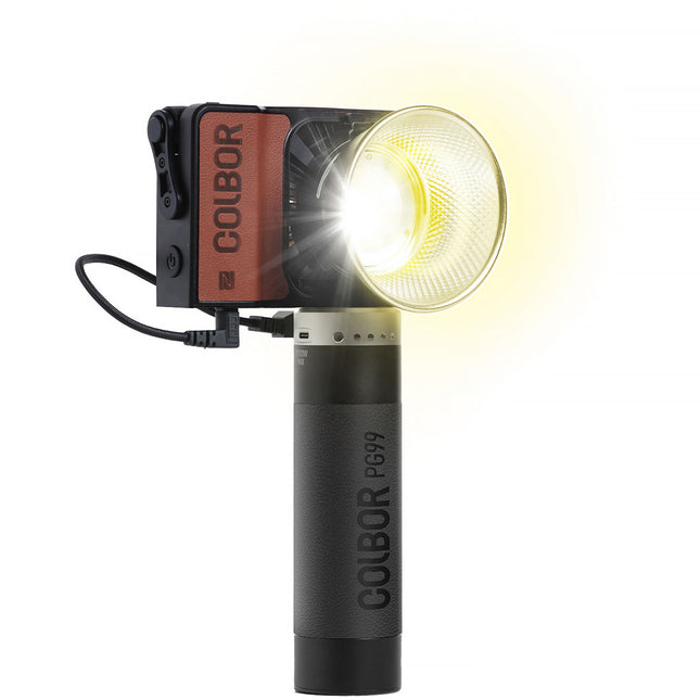 COLBOR Wonder W60 Luz LED Bi-Color Monoluz 4770 Lux 2700-6500K Kit PG99
