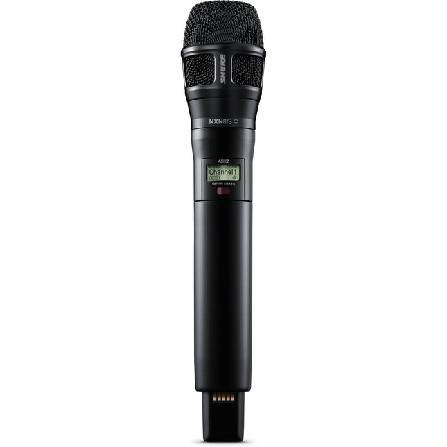 Shure ADX2/8SB Micrófono inalámbrico digital mano Supercardioide 9h batería recargable